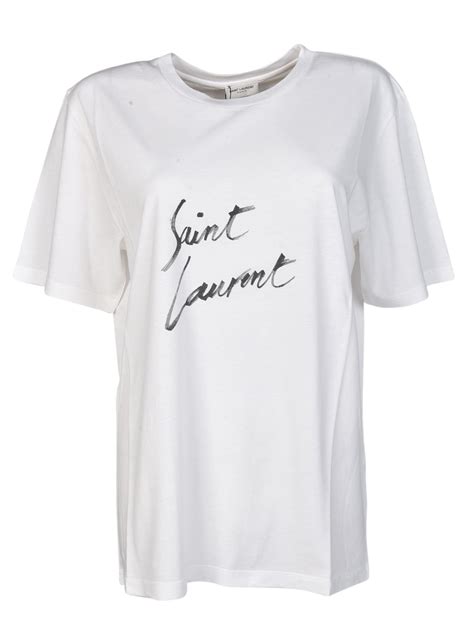 yves saint laurent white t shirt|yves Saint Laurent shirts sale.